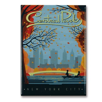 NYC Central Park Magnet | Metal Magnet