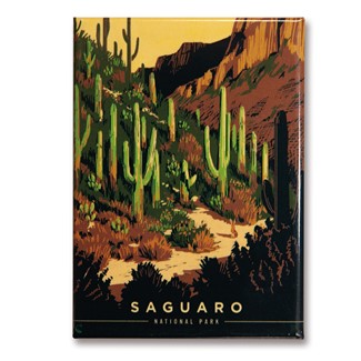 Saguaro Desert Delight Magnet | Made in the USA