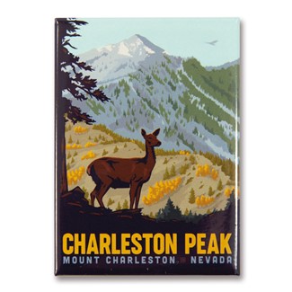 Charleston Peak Magnet | Made in the USA
