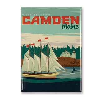 ME Camden Magnet | American Made Magnet