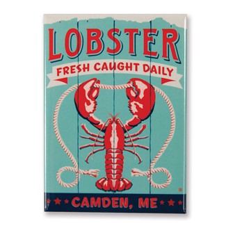 ME Lobster Camden Magnet | Made in the USA