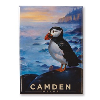 ME Camden Puffin Magnet | Made in the USA