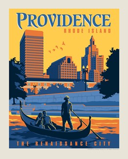RI Providence 8" x10" Print | 8" x10" Print