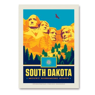 SD State Pride Vert Sticker | Made in the USA