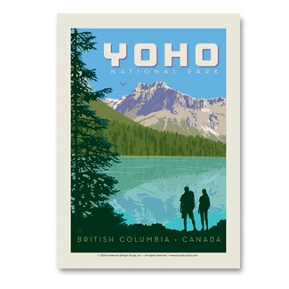 Canada Yoho NP Vert Sticker | Made in the USA