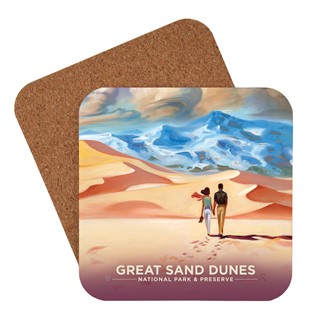 Great Sand Dunes Sands of Time Coaster | American Made Coaster
