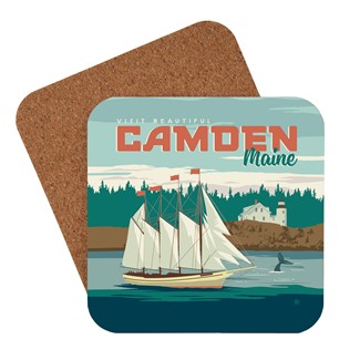 ME Camden Coaster | American Made Coaster