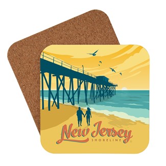 NJ Shoreline Coaster | American Made