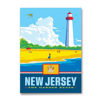 NJ State Pride Magnet