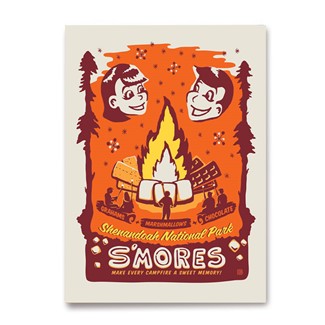 Shenandoah S'Mores Magnet | American Made Magnet