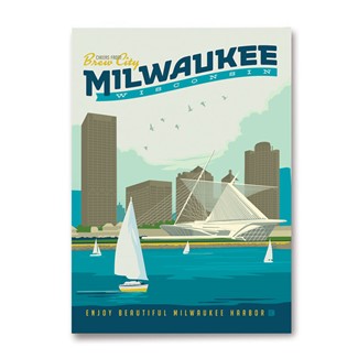 WI Milwaukee Magnet | American Made Magnet