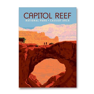 Capitol Reef Cassidy Arch Magnet | American Made Magnet