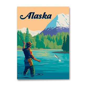 AK River Magnet | American Made Magnet