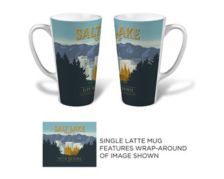 UT Salt Lake City Latte | National park themed mugs
