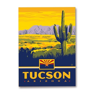 AZ Tucson Pride Magnet | Metal Magnet