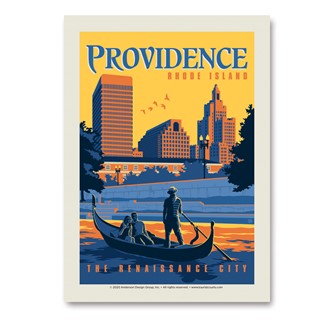 RI Providence Vert Sticker | Made in the USA