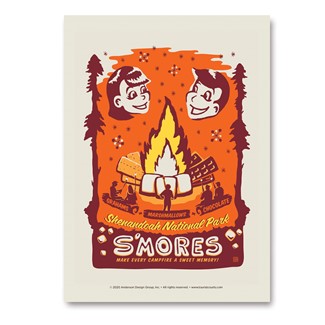 Shenandoah S'mores Vert Sticker | Made in the USA