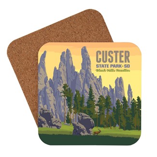 Custer State Park SD Coaster | American Made Coaster