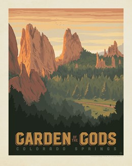 Garden of the Gods CO 8" x 10" Print | 8" x10" Print