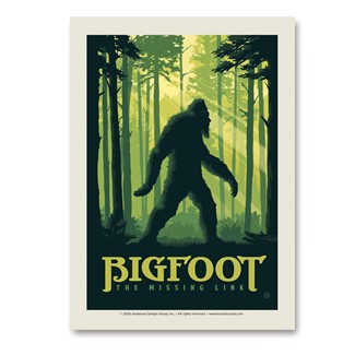 Bigfoot Vert Sticker | Made in the USA