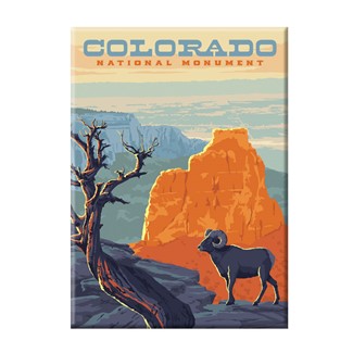 Colorado National Monument Magnet | Metal Magnet