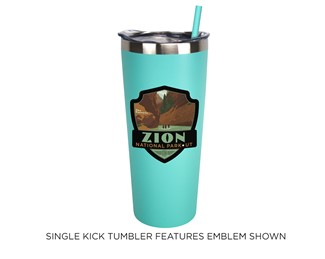 Zion NP Narrows Emblem Tumbler - 22oz