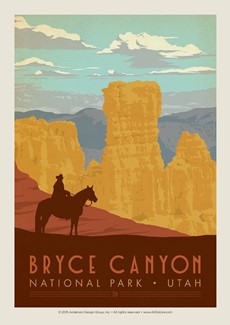 Bryce Canyon NP Horse | Postcard