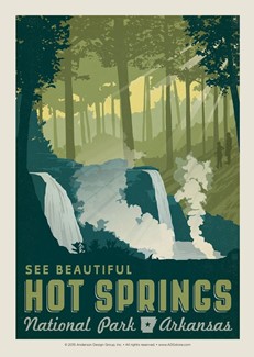 Hot Springs Postcard