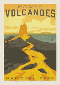 Hawai'i Volcanoes | Postcard
