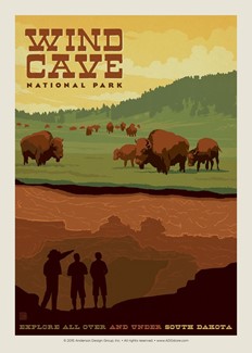 Wind Cave Postcard