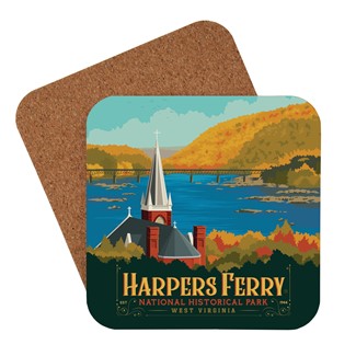 Harpers Ferry WV Coaster | American Made Coaster