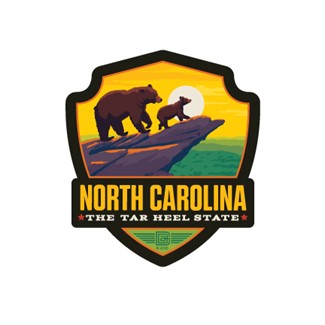 NC State Pride Emblem Sticker | Emblem Sticker
