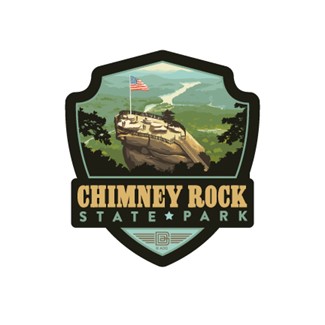 Chimney Rock State Park Emblem Magnet