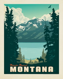 MT Majestic Magical Horseback 8" x 10" Print |Made in the USA