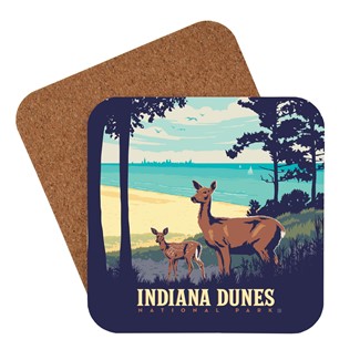 Indiana Dunes NP Coaster | American Made Coaster