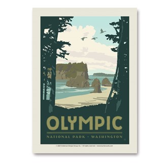 Olympic National Park | Vertical Sticker