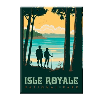 Isle Royale NP Magnet | American Made Magnet