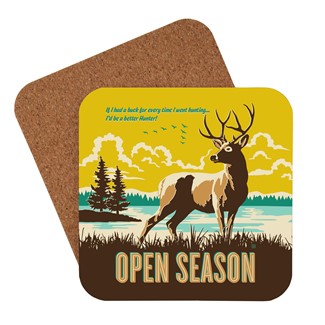 Open Season Coaster | American Made Coaster