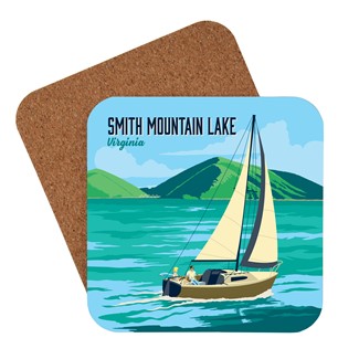Smith Mountain Lake VA Coaster | American Made Coaster