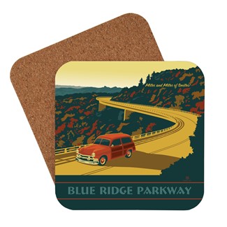 Blue Ridge Parkway Coaster | American Made Coaster