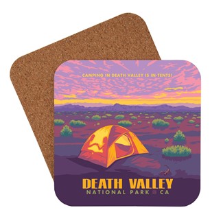 Death Valley National Park Camping Coaster | American Made Coaster
