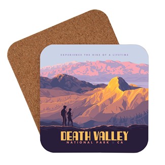 Death Valley National Park Hikers Coaster | American Made Coaster