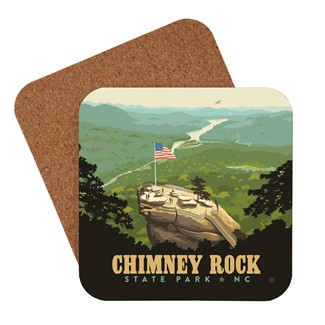 Chimney Rock State Park North Carolina Coaster | American Made Coaster