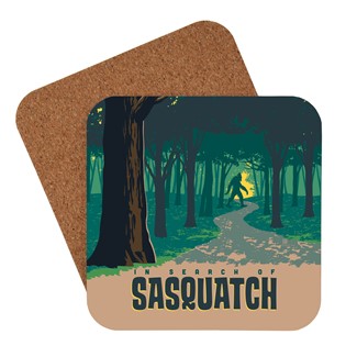 In Search of Sasquatch Coaster | American Made Coaster