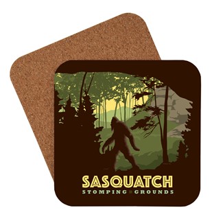 Sasquatch Stomping Grounds Coaster | American Made Coaster