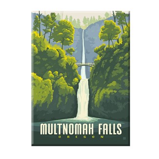 Multnomah Falls Oregon Magnet | National Park themed magnets