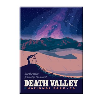 Death Valley National Park Star Gazing Magnet| American Made Magnet