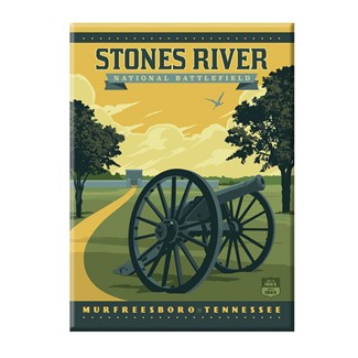 Stones River Battlefield Magnet | Metal Magnet