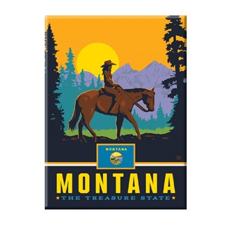 Montana State Pride Magnet | American Made Magnet