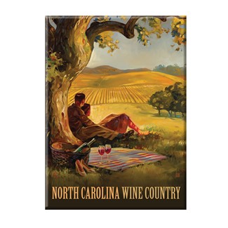 North Carolina Wine Magnet | American Made Magnet